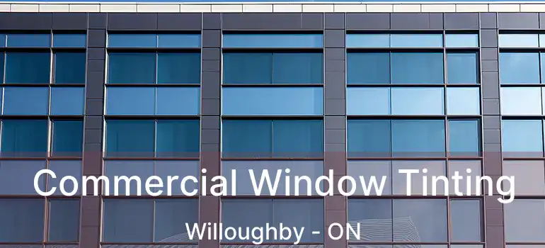  Commercial Window Tinting Willoughby - ON