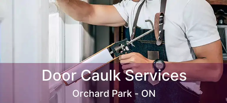  Door Caulk Services Orchard Park - ON