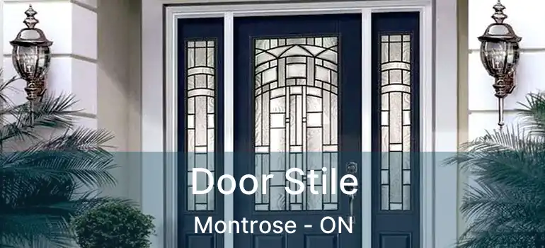  Door Stile Montrose - ON