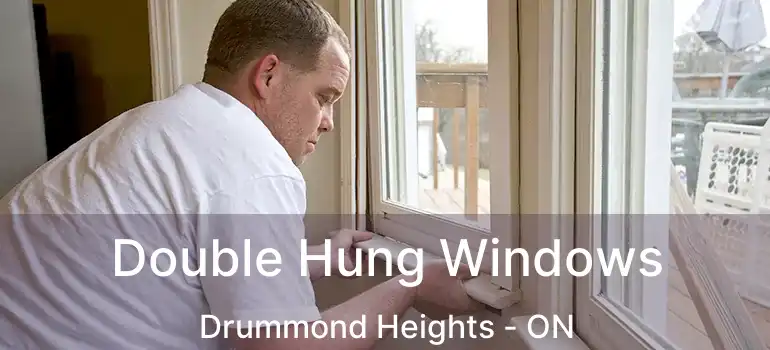  Double Hung Windows Drummond Heights - ON
