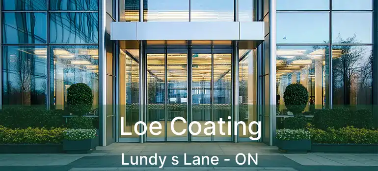  Loe Coating Lundy s Lane - ON