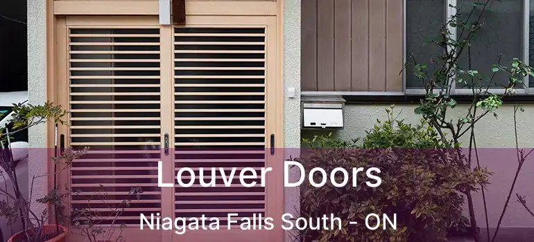  Louver Doors Niagata Falls South - ON