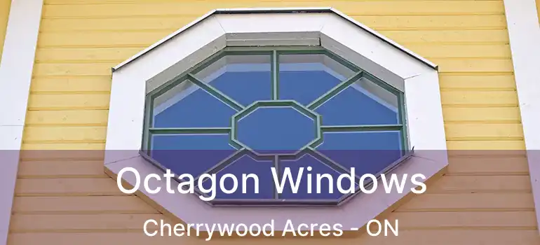  Octagon Windows Cherrywood Acres - ON