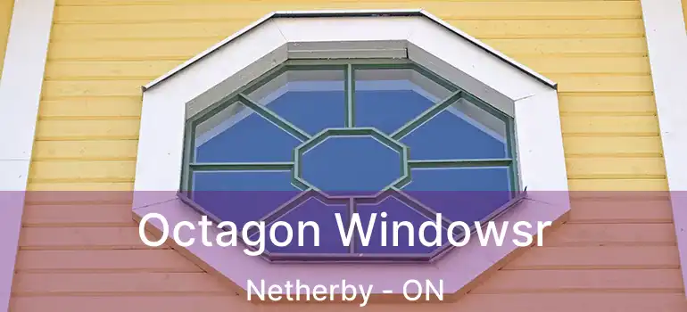  Octagon Windowsr Netherby - ON