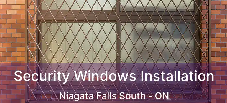  Security Windows Installation Niagata Falls South - ON