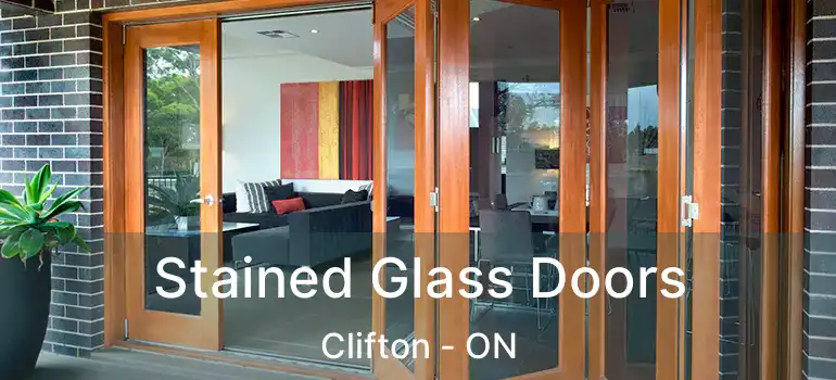  Stained Glass Doors Clifton - ON