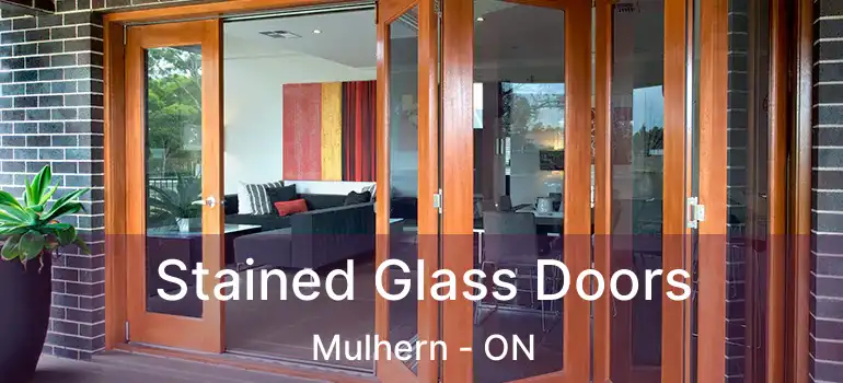  Stained Glass Doors Mulhern - ON