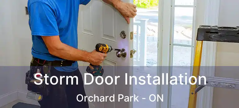  Storm Door Installation Orchard Park - ON