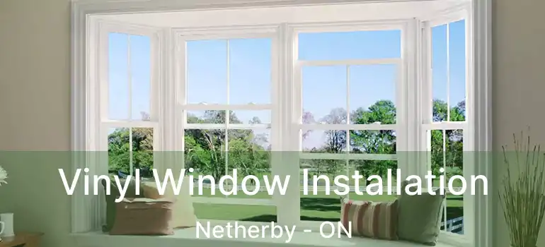  Vinyl Window Installation Netherby - ON